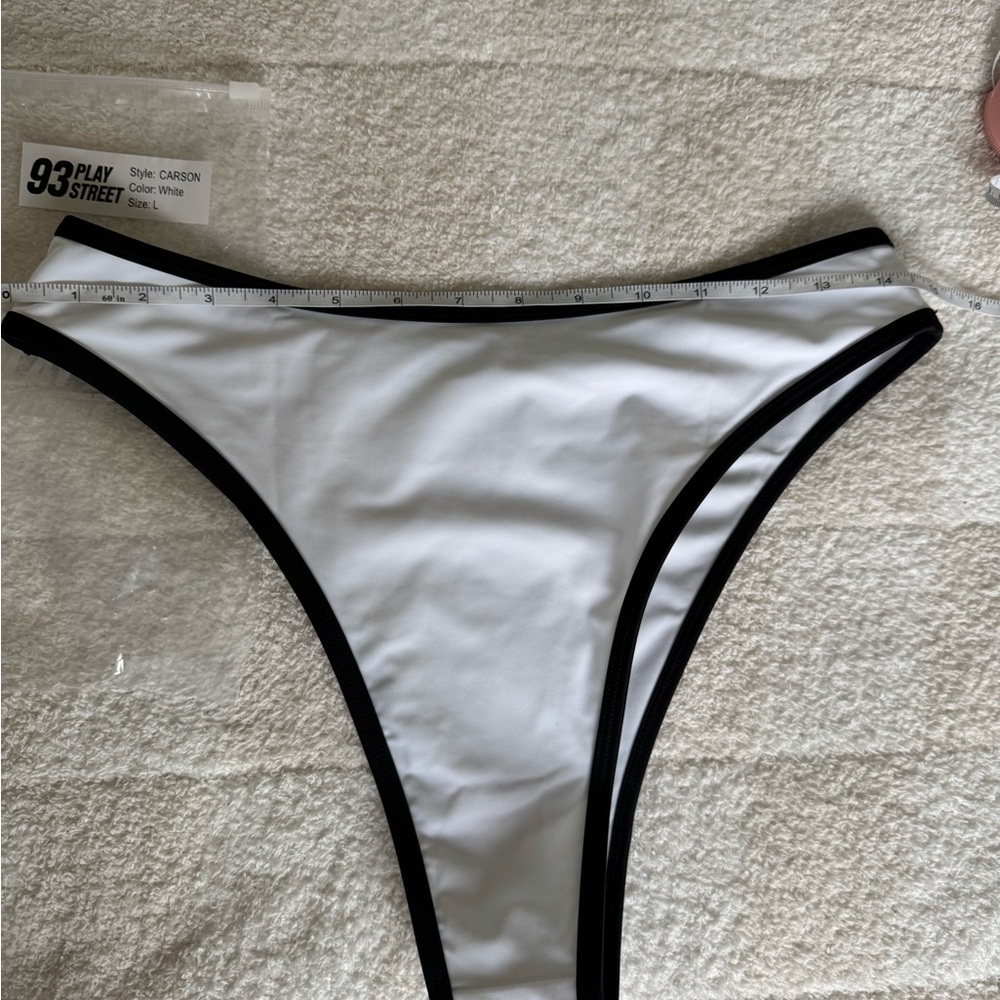 93 Play Street Set White and Black Bikini, Danny top & Carson bottom